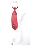BPN / バラプリントネクタイ  ワイン Y-26-01-18-005-GO-ZA-SZ-ZY