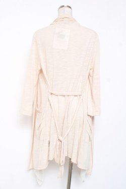 画像2: Rozen Kavalier / 羽根プリントロングカーディガン  ベージュ Y-26-01-20-026-OO-TO-SZ-ZY