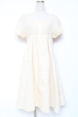 画像1: PEACE NOW / スクエアワンピース M 生成 Y-26-01-20-027-PU-OP-SZ-ZY