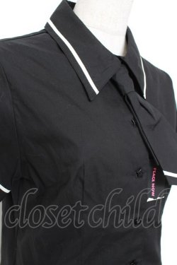 画像3: PEACE NOW / 裾プリーツマリンブラウス M 黒 Y-26-01-20-029-PU-BL-SZ-ZY