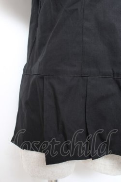 画像4: PEACE NOW / 裾プリーツマリンブラウス M 黒 Y-26-01-20-029-PU-BL-SZ-ZY