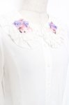 画像3: TRAVAS TOKYO / レディーズブラウス /Frill Collar Blouse F ホワイト Y-26-01-20-032-PU-BL-SZ-ZI (3)