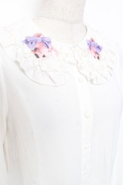 画像3: TRAVAS TOKYO / レディーズブラウス /Frill Collar Blouse F ホワイト Y-26-01-20-032-PU-BL-SZ-ZY