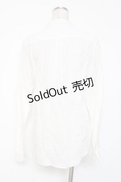 画像2: GOSTAR DE FUGA / リネンシャツ 44 白 Y-26-01-20-035-PU-TO-SZ-ZI