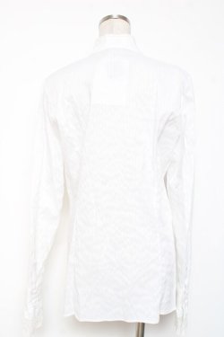 画像2: MIHO MATSUDA / ボウタインスタンドカラーブラウス L ホワイト Y-26-01-20-036-GO-BL-SZ-ZY