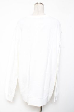 画像2: NieR Clothing / ちゃむちゃむスウェット 2XL 白 Y-26-01-20-041-PU-BL-AS-ZY
