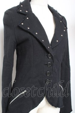 画像4: BPN / 切りっぱなし燕尾ジャケット M 黒 Y-26-01-20-043-GO-JA-SZ-ZY