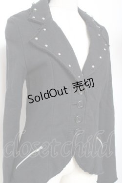 画像4: BPN / 切りっぱなし燕尾ジャケット M 黒 Y-26-01-20-043-GO-JA-SZ-ZI