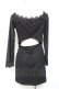 画像2: PUNK RAVE / Elfin song dress  M 黒 Y-26-01-20-045-PU-OP-SZ-ZY (2)