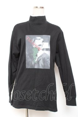 画像1: MILKBOY / THE HOME ハイネックロングスリーブ  ブラック Y-26-01-20-046-MB-TO-SZ-ZY