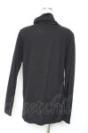 画像2: BPN FOR MEN / 編み上げハイネックカットソー M 黒 Y-26-01-20-047-GO-TO-SZ-ZI (2)