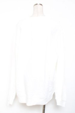 画像2: NieR Clothing / ちゃむちゃむスウェット 2XL 白 Y-26-01-20-050-PU-BL-AS-ZY