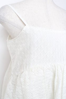 画像3: Candy Stripper / VOLUME CAMISOLE DRESS 2 ホワイト Y-26-01-20-059-PU-OP-SZ-ZY
