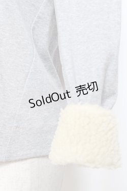 画像4: franche lippee black / 肩リボンプルオーバー M グレー Y-26-01-20-007-LO-TO-SZ-ZI