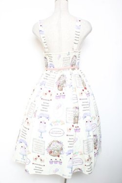 画像2: axes femme kawaii / 10thアニバーサリージャンパースカート M 生成り Y-26-01-20-066-AX-OP-SZ-ZY