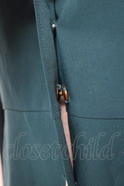 画像4: Fi.n.t / タイ付きドットクレリック衿ワンピース  グリーン Y-26-01-20-068-CA-OP-SZ-ZY