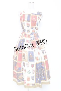 画像1: Jane Marple / Our courageスクエアドレス M アイボリー Y-26-01-20-073-JM-OP-SZ-ZY