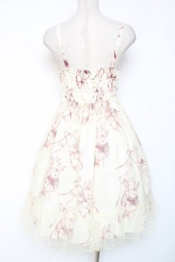 画像3: Emily Temple cute / トゥシューズBUNNYチュールワンピース  ブラウン Y-26-01-20-076-ET-OP-AS-ZY