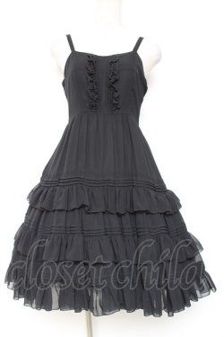 画像1: Victorian maiden / アンダードレス  ブラック Y-26-01-20-077-CL-OP-SZ-ZY