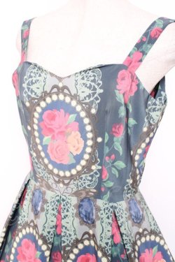 画像4: Juliette et Justine / Le camee de la roseジャンパースカート  アルドアーズ(ブルーグレー) Y-26-01-20-079-CL-OP-SZ-ZY