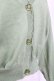 画像3: F&A / クリアマーガレット釦UVカットニットカーディガン F ライトグリーン Y-26-01-20-010-LO-TO-SZ-ZY (3)