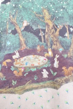 画像5: Franche Lippee / ピクニック柄ワンピース M 黒 Y-26-01-20-093-LO-OP-SZ-ZI