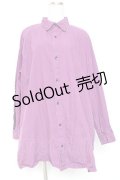 REFLEM / ネクタイ付き袖ラインシャツ F パープル Y-26-01-20-101-PU-BL-SZ-ZI