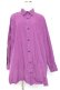 画像1: REFLEM / ネクタイ付き袖ラインシャツ F パープル Y-26-01-20-101-PU-BL-SZ-ZI (1)