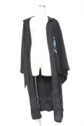 Deorart / フード付きプリントガウン  黒 Y-26-01-20-103-PU-TO-SZ-ZI