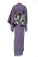 画像2: ALGONQUINS / ストライプ浴衣セット  紫 Y-26-01-20-104-AL-OP-SZ-ZY (2)