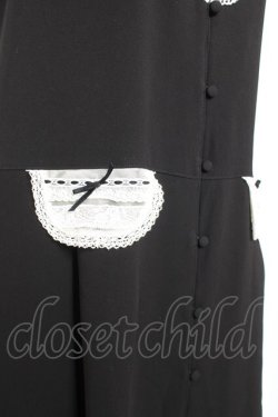 画像4: SERAPHIM / モチーフレースのジャンパースカート  黒 Y-26-01-20-105-LO-OP-SZ-ZI