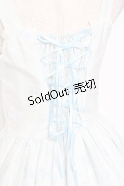 画像3: Moi-meme-Moitie / May lilyジャンパースカート 9号 ライトブルー×アクアブルー Y-26-01-20-106-MO-OP-SZ-ZI