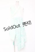 Qutie Frash / 着物プリーツチュニック  ミント Y-26-01-20-109-QU-TO-SZ-ZI