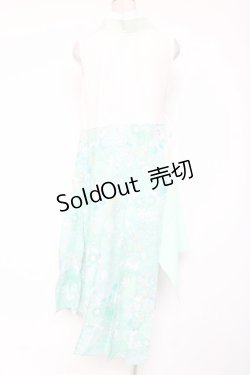 画像3: Qutie Frash / 着物プリーツチュニック  ミント Y-26-01-20-109-QU-TO-SZ-ZI