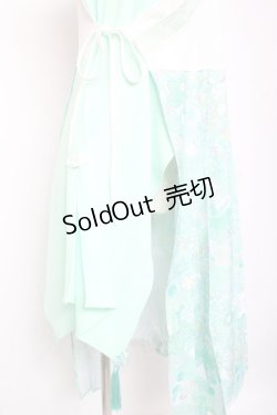 画像5: Qutie Frash / 着物プリーツチュニック  ミント Y-26-01-20-109-QU-TO-SZ-ZI