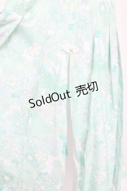 画像8: Qutie Frash / 着物プリーツチュニック  ミント Y-26-01-20-109-QU-TO-SZ-ZI