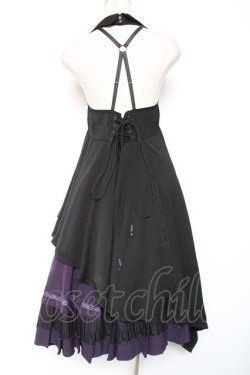 画像3: Ozz oneste / Circus Rose斜めワンピース  黒 Y-26-01-20-118-OO-OP-SZ-ZS