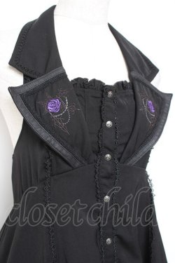 画像6: Ozz oneste / Circus Rose斜めワンピース  黒 Y-26-01-20-118-OO-OP-SZ-ZS