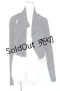 Ozz Croce / 2WAYボレロ  黒 Y-26-01-20-121-OO-TO-SZ-ZS