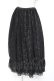 画像1: MARBLE / バッスルレース付きスカラップレースロングスカート  黒 Y-26-01-20-131-GO-SK-SZ-ZI (1)