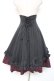 画像2: ATELIER BOZ / バネッサコルセットスカート  ブラック×ワイン Y-26-01-20-133-EL-SK-SZ-ZI (2)