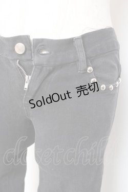 画像3: SEX POT ReVeNGe / スタッズデニムパンツ M 黒 Y-26-01-20-134-SP-PA-SZ-ZI