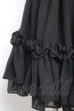 画像3: Na+H / hmフリルスカート  黒 Y-26-01-20-137-PU-SK-SZ-ZI (3)