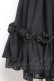 画像3: Na+H / hmフリルスカート  黒 Y-26-01-20-137-PU-SK-SZ-ZI (3)