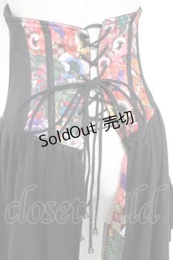 画像4: Qutie Frash / コルセットスカート  黒×赤 Y-26-01-20-139-QU-SK-SZ-ZI