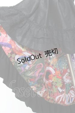 画像6: Qutie Frash / コルセットスカート  黒×赤 Y-26-01-20-139-QU-SK-SZ-ZI