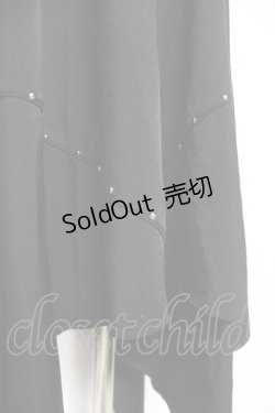 画像4: Ozz On / イレヘムスカート  黒 Y-26-01-20-141-OO-SK-SZ-ZS