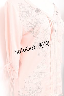 画像3: OZZ ANGELO / プリントトップス  ピンク Y-26-01-20-016-OO-TO-SZ-ZS