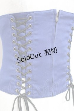 画像4: BPN / レースアップソフトコルセット M 青 Y-26-01-20-146-GO-TO-SZ-ZI