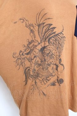 画像3: Ozz Croce / エンブレムプリントプルオーバー  マスタード Y-26-01-20-017-OO-TO-SZ-ZY